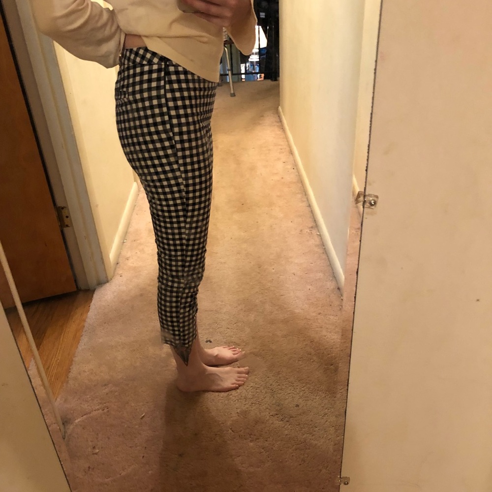 Victoria Beckham for target gingham pants